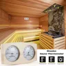 Thermomètre Hygromètre Sauna Bois Clair…