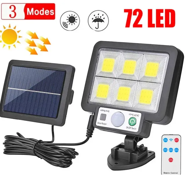 LED solaire fendu applique extérieure étanche capteur de… – vue 5