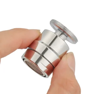 Robinet rotatif à 360 degrés, buse de robinet de cuisine et de salle de bains, dispositif d’économie d’eau, tête pivotante, aérateur, filtre de pulvérisation Robinet rotatif à 360 degrés, buse de robinet de cuisine et de salle de bains, dispositif d’économie d’eau, tête pivotante, aérateur, filtre de pulvérisation