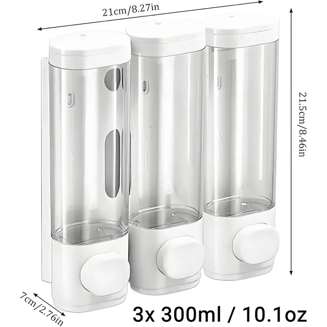 Distributeur de savon liquide 3 pièces – vue 6