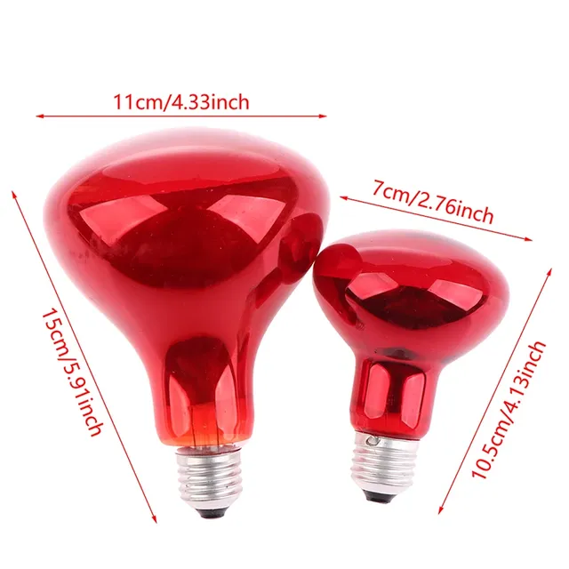 Ampoule de physiothérapie infrarouge 100W 150W – vue 6