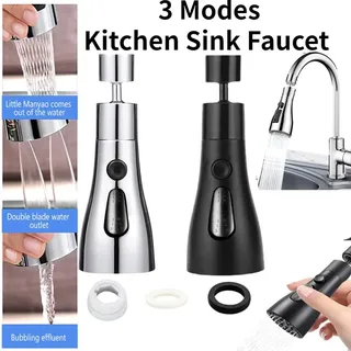 Remplacement de la tête du robinet de cuisine à 3 modes 360 ° Pièces…