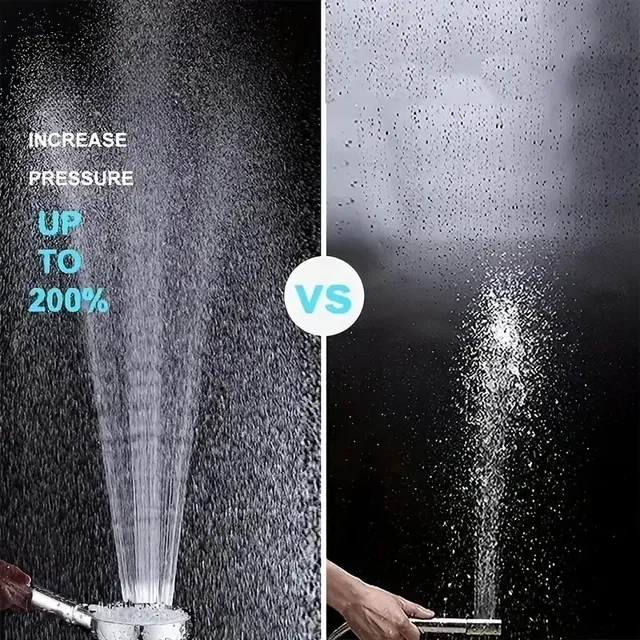 Douche lumineuse LED à main – vue 3