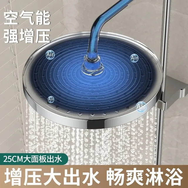 Pommeau de douche suralimenté monté au plafond – vue 3