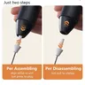 Mousseur à lait électrique aste par USB – vue 3