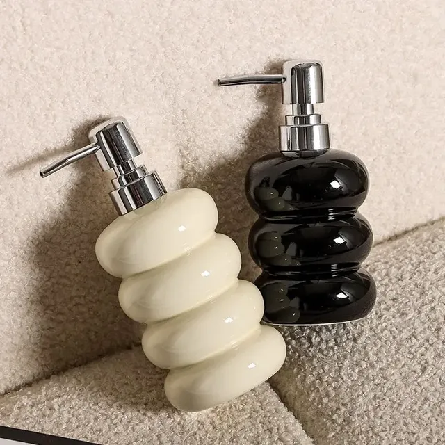 Bouteille de désinfectant pour les mains en céramique – vue 4