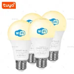Smart Life Tuya WiFi E27 ampoule LED lumières App commande vocale à intensité variable fonctionne avec Alexa Google Assistant 220V 2700-6500K