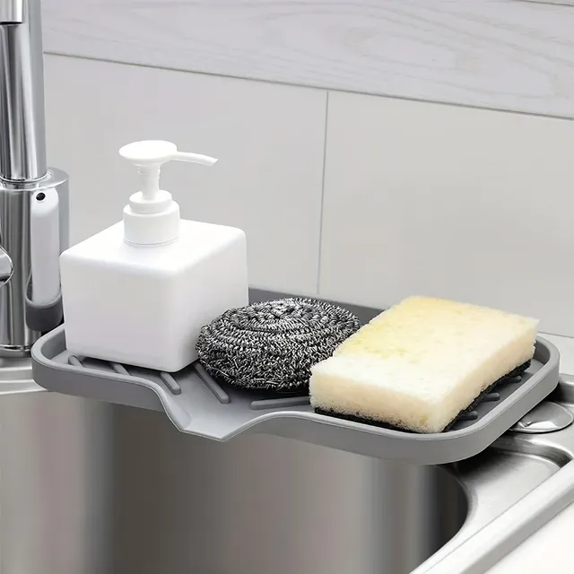 Plateau d'évier en Silicone avec vidange – vue 6