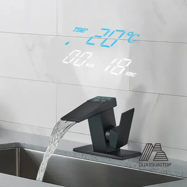 Température de l'eau chaude et froide Lavabo à LED – vue 3