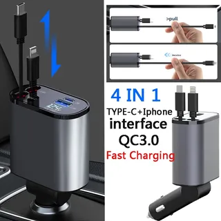 Nouveau chargeur de voiture flash numérique QC3.0 chargeur de…
