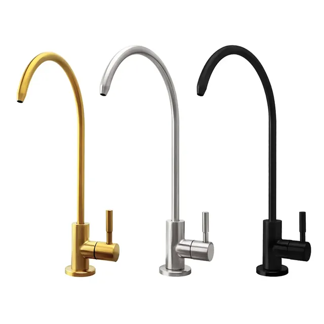 Robinet supporter ficateur d'eau en acier inoxydable – vue 2