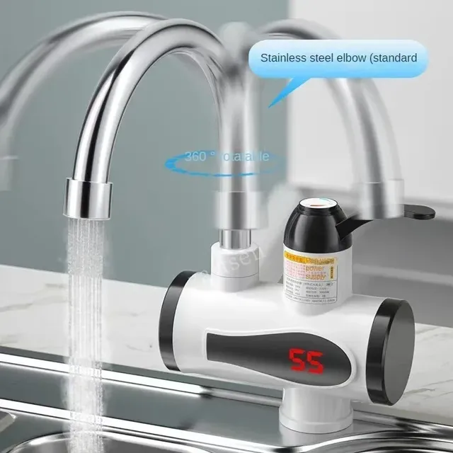 3000W électrique cuisine chauffe-eau robinet instantané… – vue 4