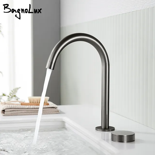 Robinet de lavabo en métal – vue 2
