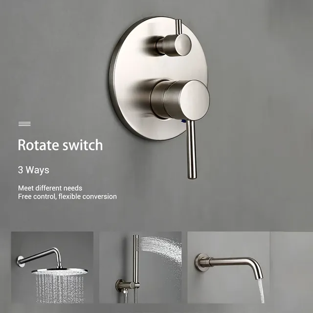 Robinet de douche chaud et froid – vue 2
