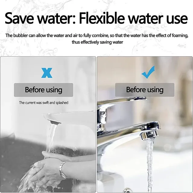 3 pièces robinet aérateur remplaçable économie d'eau… – vue 6