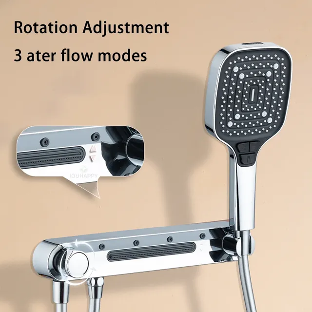 Ensemble de douche fendu à 3 Modes – vue 2