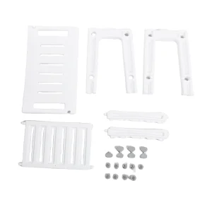 Bancs de douche HDPS, chaise de douche, espaces de rangement à 2 niveaux et double poignées, tabouret étanche avec coussinets antidérapants pour le rasage Bancs de douche HDPS, chaise de douche, espaces de rangement à 2 niveaux et double poignées, tabouret étanche avec coussinets antidérapants pour le rasage