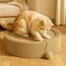 Lit à gratter ovale pour chat