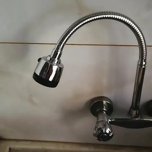 Connecteur de robinet d'évier de cuisine en acier… – vue 6