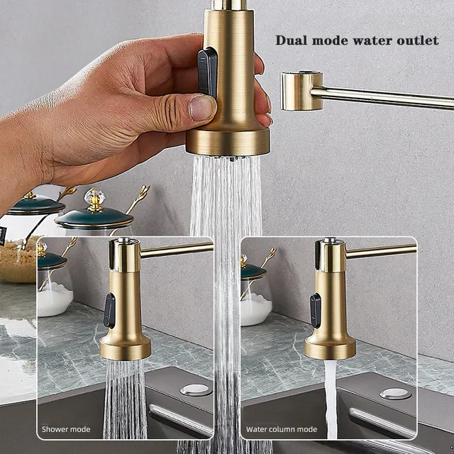 Robinet de cuisine extractible – vue 4