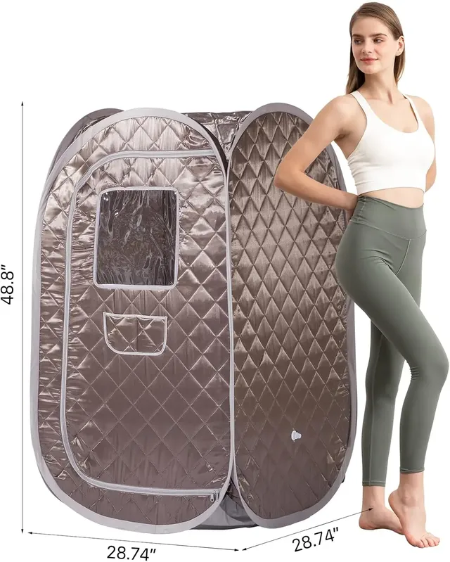 Tente sauna portable montage rapide cabine spa vapeur… – vue 5