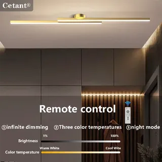Plafonnier LED intelligent avec télécommande