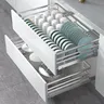 Kitchen Stainless Steel Storage Rack Slide Rails Cabinet… – vue 2