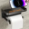 Porte papier toilette mural adhésif auto tablette… – vue 6