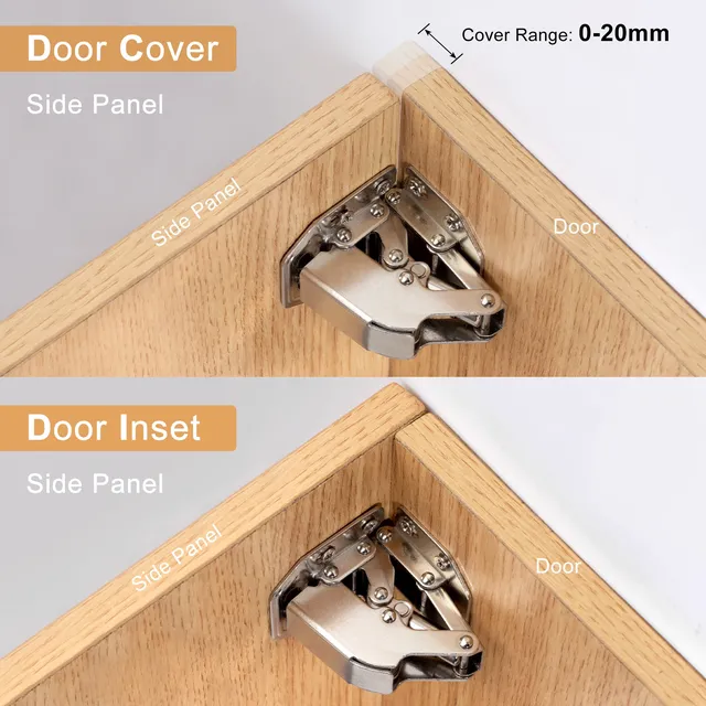 Charnière invisible encastrable armoire acier inox… – vue 4