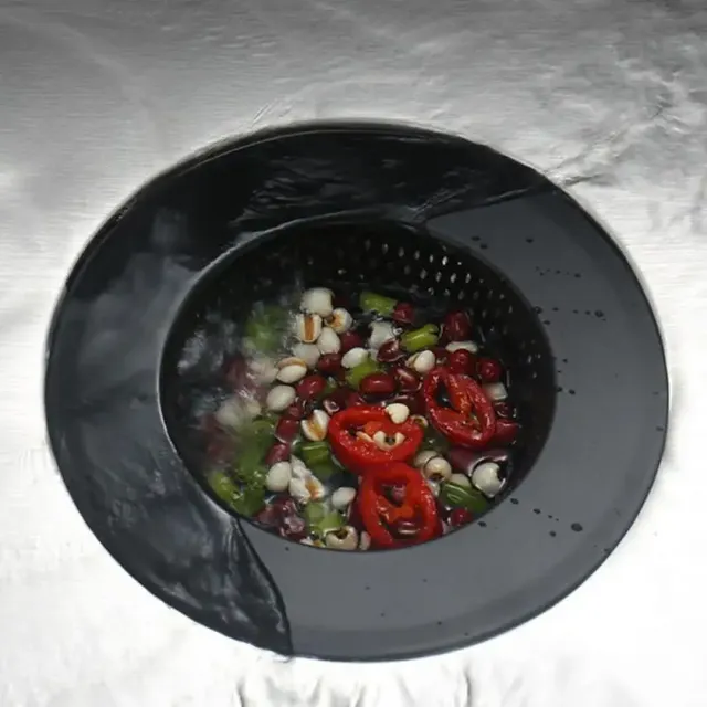 Filtre d'évier de cuisine en acier inoxydable – vue 3