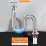 Ensemble de tuyaux de vidange d'évier en acier inoxydable – vue 4