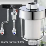 Nouveau Purificateur domestique pré-filtre PP coton cartouche pour eau dure filtre à eau de douche à haut rendement pour éliminer le fluorure de chlore