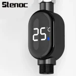 Thermomètre de douche d&rsquo;eau domestique, affichage numérique Led Intelligent de température, robinets de douche de salle de bains, compteur de température de bain