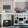Panneaux muraux acoustiques ajourés 3D – vue 4