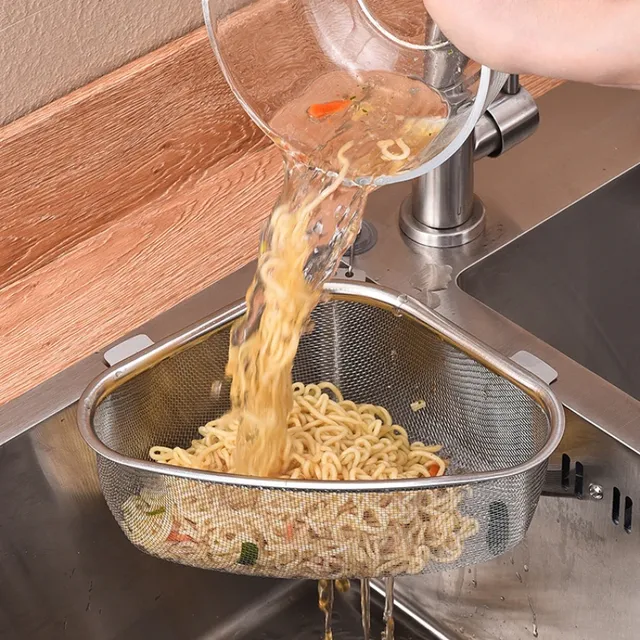Panier de vidange d'évier de cuisine en acier inoxydable – vue 4