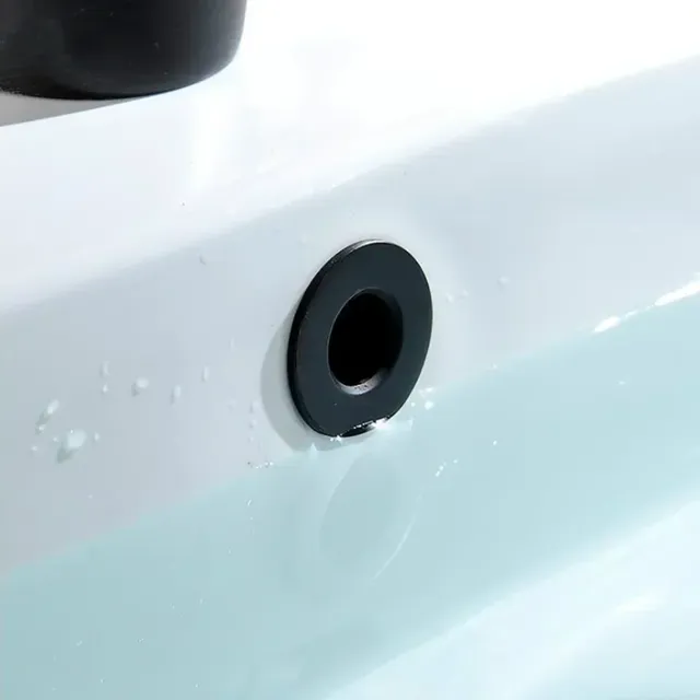 Couvercle de trop-plein d'évier de robinet de lavabo de… – vue 6