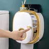 Distributeur mural papier toilette blanc doré rétro luxe… – vue 3