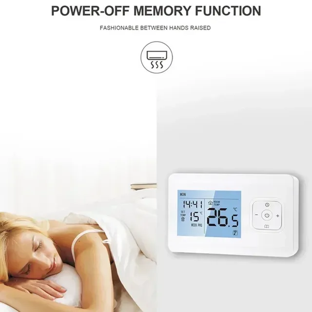 Thermostat intelligent wifi sans fil programmable… – vue 3