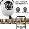 Caméra ampoule sans fil Wifi E27 caméra ampoule 360… – vue 5