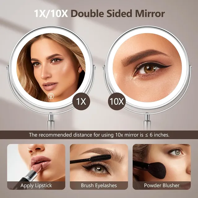 Miroir de maquillage éclairé – vue 5