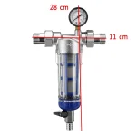 Purificateur d&rsquo;eau domestique 1  »à 3/4 », pré-filtre Central pour toute la maison, purificateur d&rsquo;eau à grand débit, détartrage de l&rsquo;eau du robinet