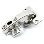 Charnière hydraulique d&rsquo;angle ennemi, armoire de cuisine, armoire, possède des charnières de porte angulaires dissimulées, ensemble de quincaillerie pour meubles, résistant à 90 degrés, 2 pièces