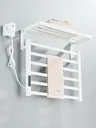Sèche serviette chauffant électrique mural thermolaqué… – vue 3