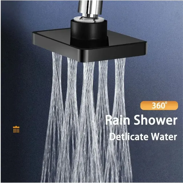 Pommeau de douche haute pression 360 ° Pommeau de douche… – vue 2