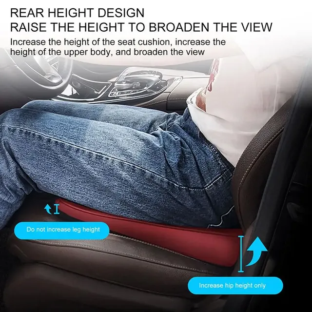 Coussin Siège Voiture Rehausseur Ergonomique Incliné… – vue 2