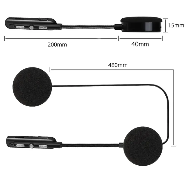 Bluetooth 5.0 casque de Moto casque étanche Moto casque… – vue 3