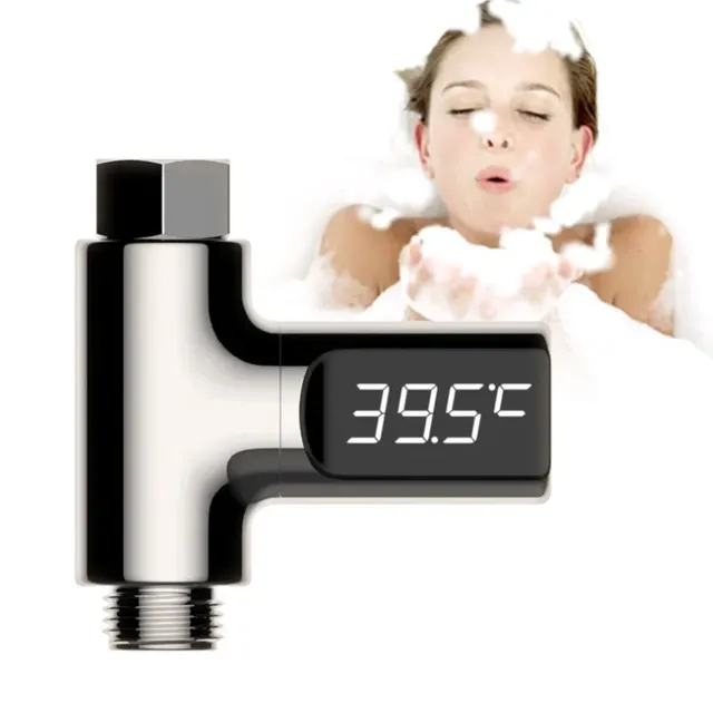 Thermomètre douche numérique LED étanche orientable… – vue 6