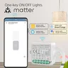 Matter Smart Switch Tech Citations de contrôle sans fil – vue 3