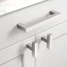 Poignées d'armoire de cuisine en Nickel satiné brossé – vue 5