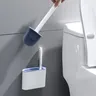 Brosse toilette silicone mural sans perçage support… – vue 3